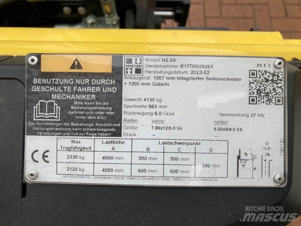 Hyster H 2.5A Wózki Diesla
