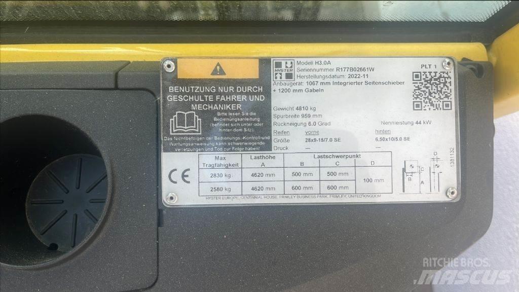 Hyster H 3.0 A Wózki Diesla