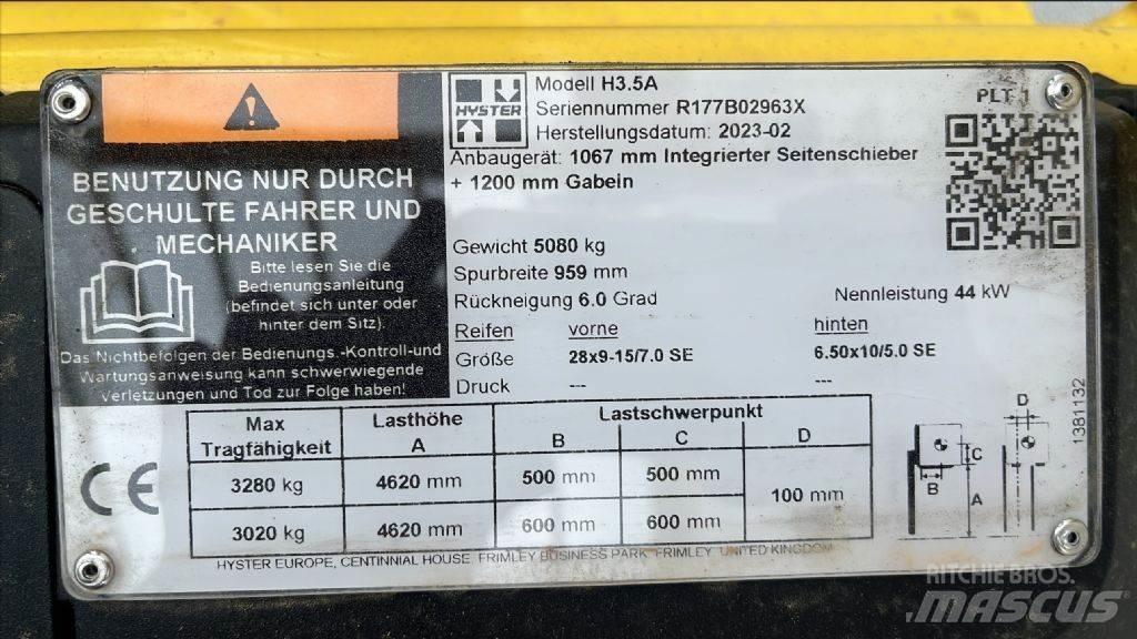 Hyster H 3.5 A Wózki Diesla