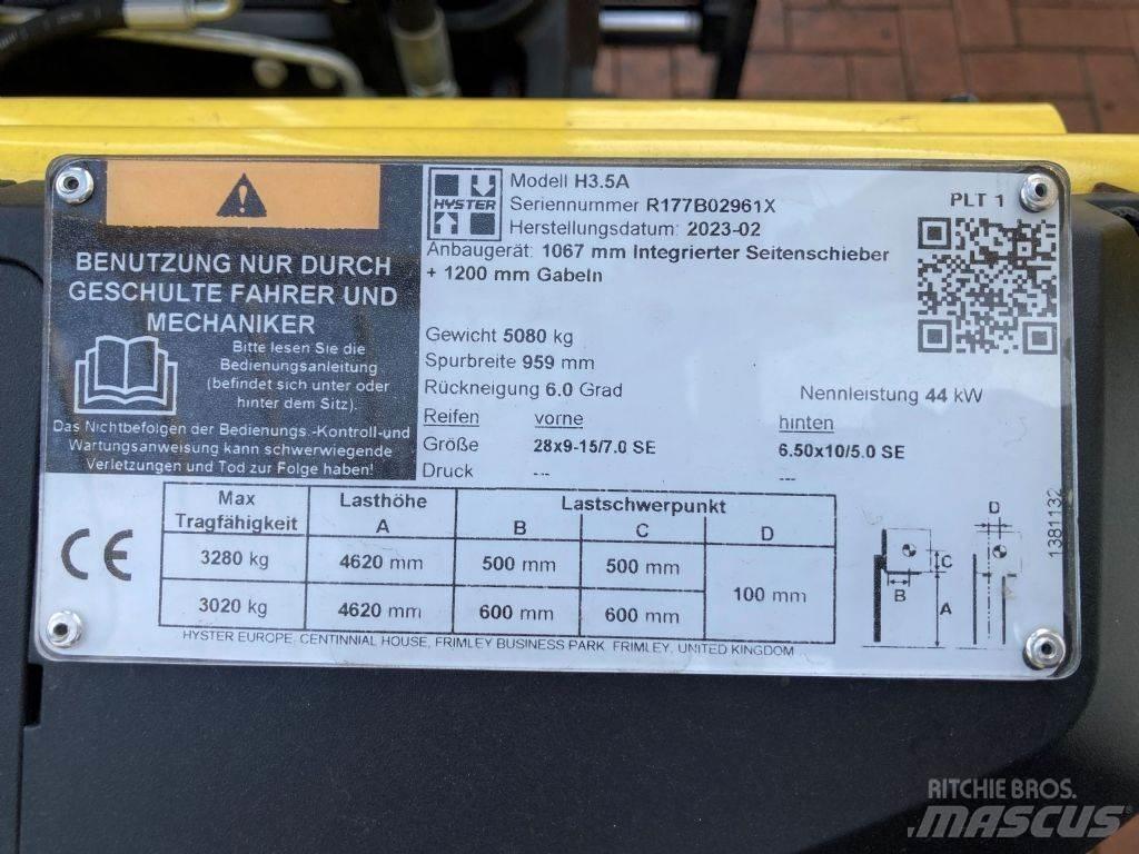 Hyster H 3.5A Wózki Diesla