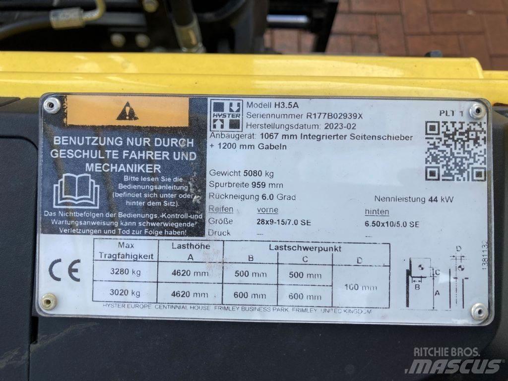 Hyster H 3.5A Wózki Diesla