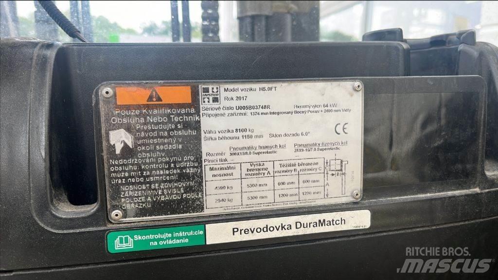Hyster H 5.0 FT Wózki LPG