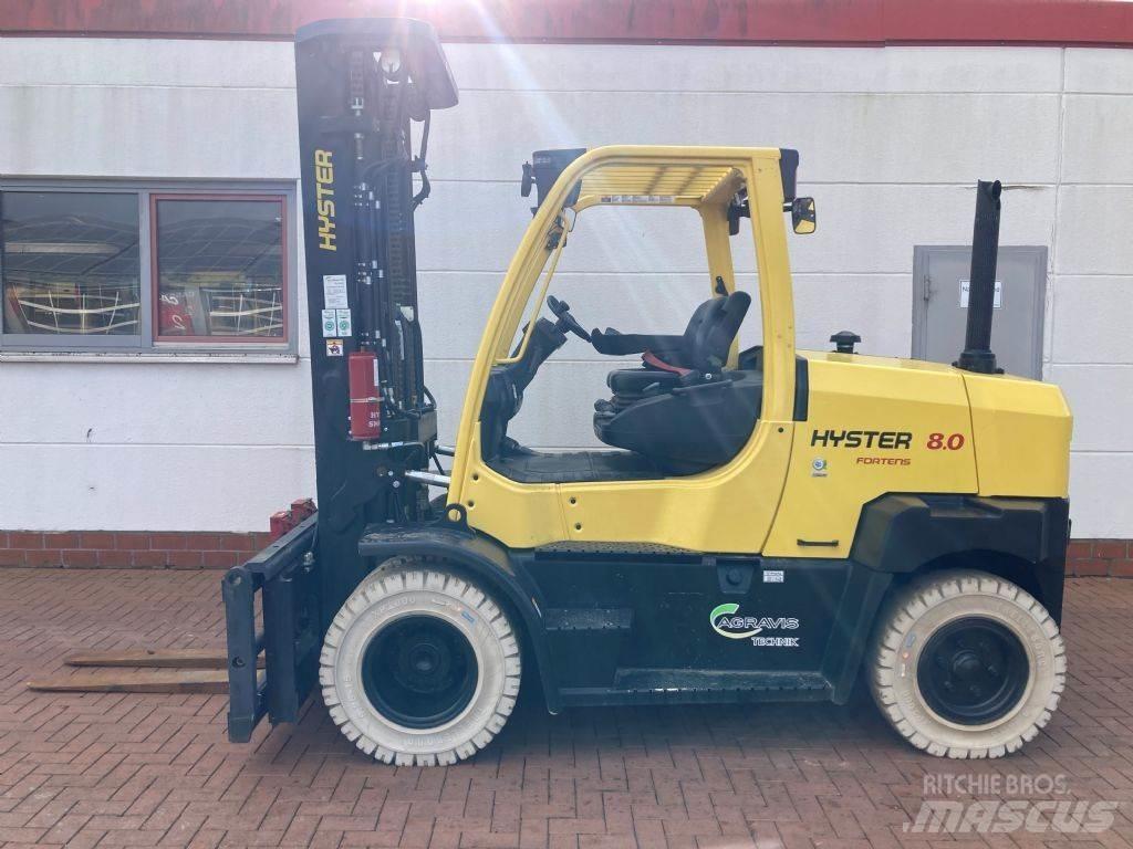 Hyster H 8.0 FTS Wózki Diesla