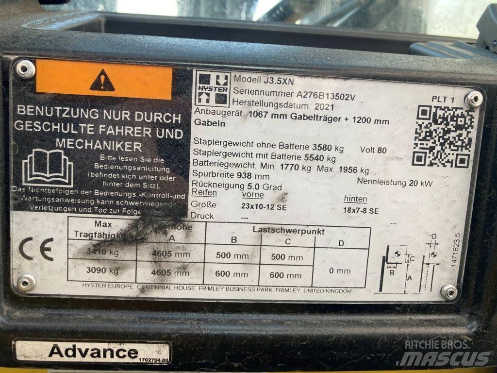 Hyster J 3.5 XN Wózki elektryczne