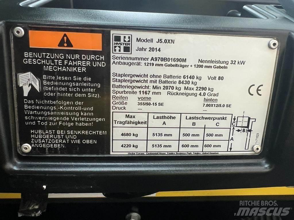 Hyster J 5.0 XN Wózki elektryczne