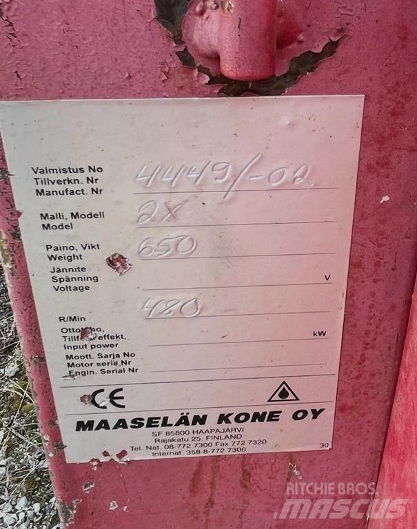 Hakki 2X Łuparki, pilarki i wiórkarki