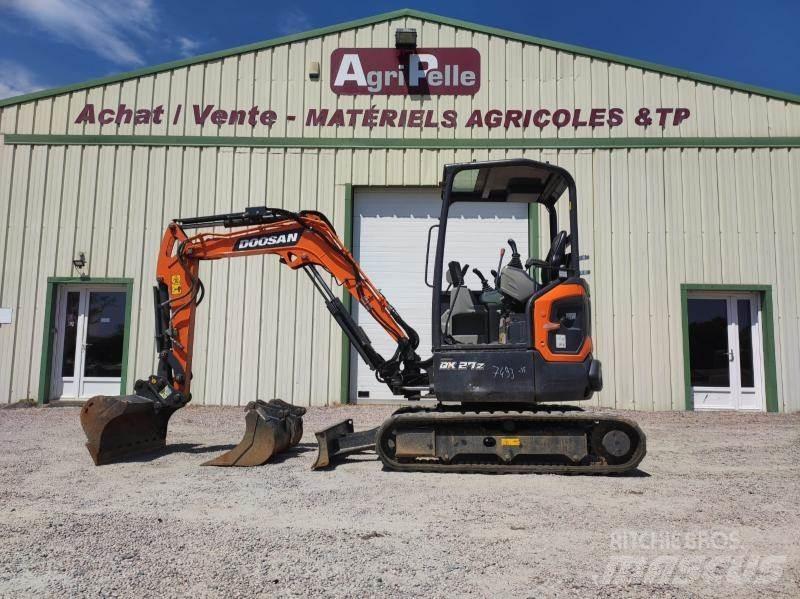 Doosan DX27Z Minikoparki