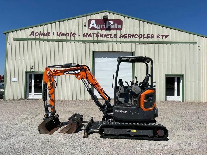 Doosan DX27Z Minikoparki