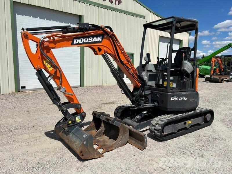 Doosan DX27Z Minikoparki