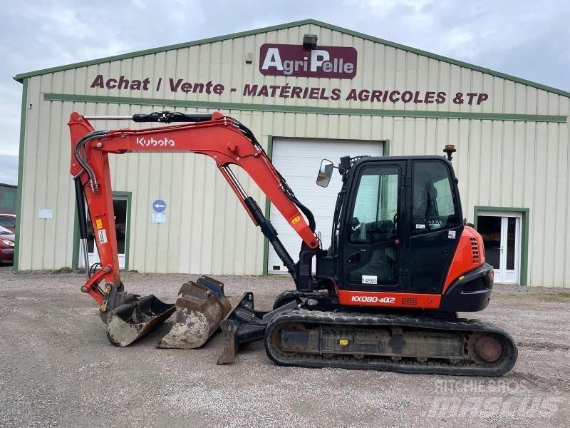 Kubota KX080-4 Minikoparki