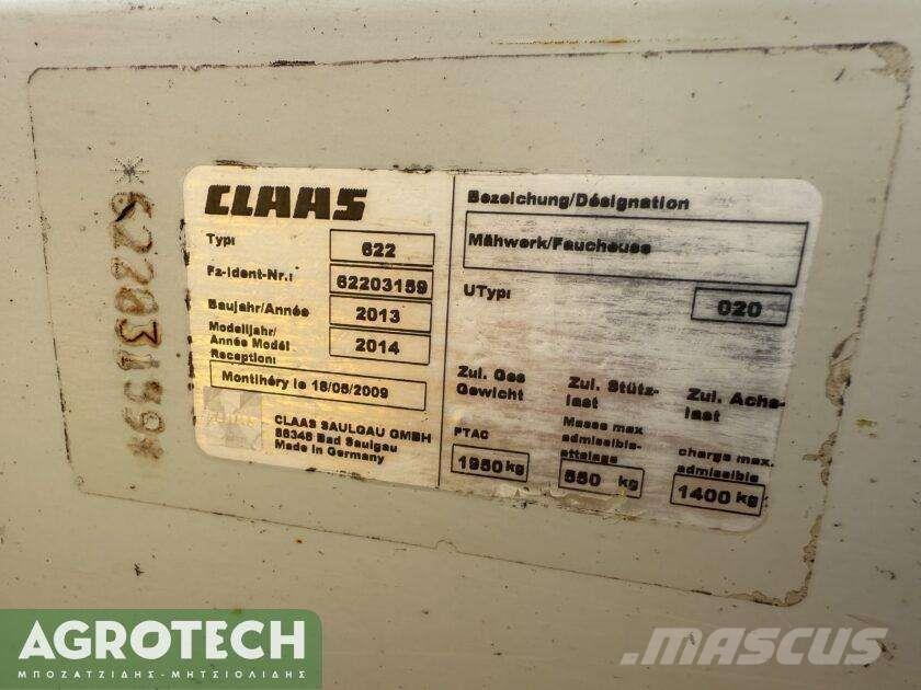 CLAAS DISCO 3050 TRC Ciągniki rolnicze