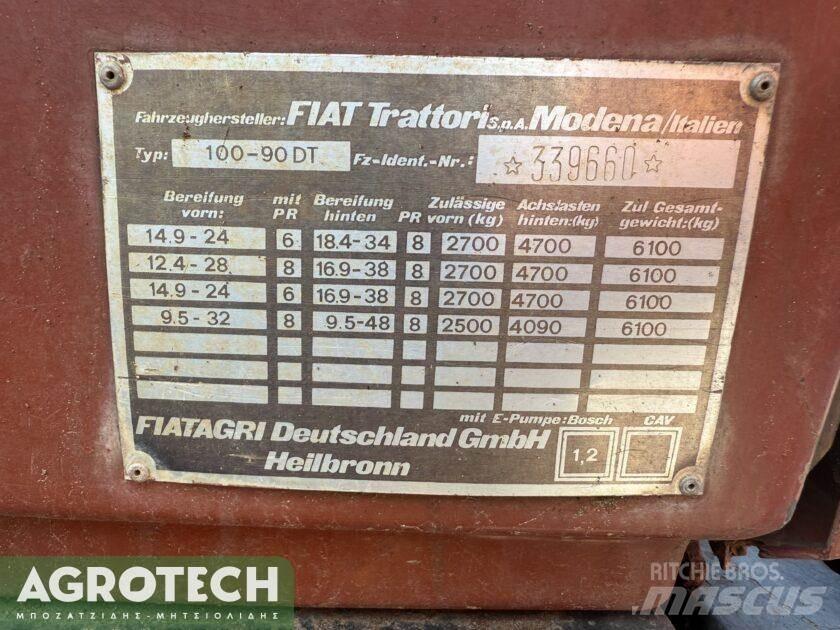 Fiat 100-90 Ciągniki rolnicze