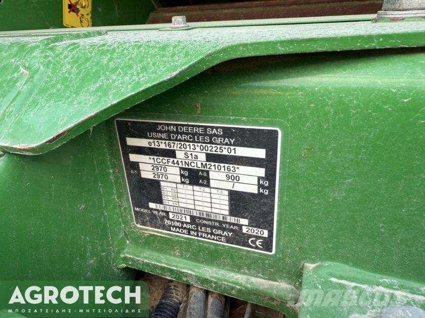 John Deere F441M Prasy zwijające