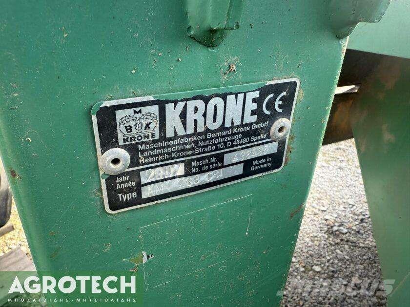 Krone AMT 283 CRi Ciągniki rolnicze