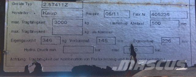 Kaup 2.5T411Z Magazynowanie - Inne