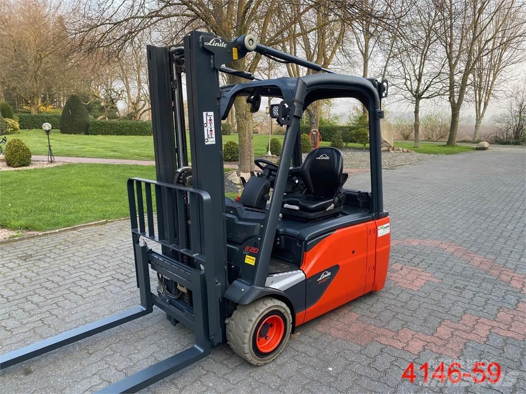 Linde E 20 L 02 Wózki elektryczne
