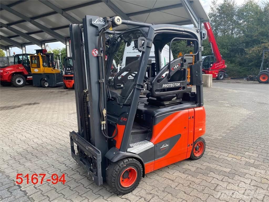 Linde E 20 PH 02 Wózki elektryczne