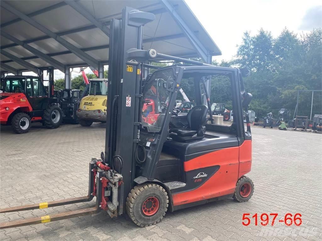Linde E 25 HL - 01 600 Wózki elektryczne