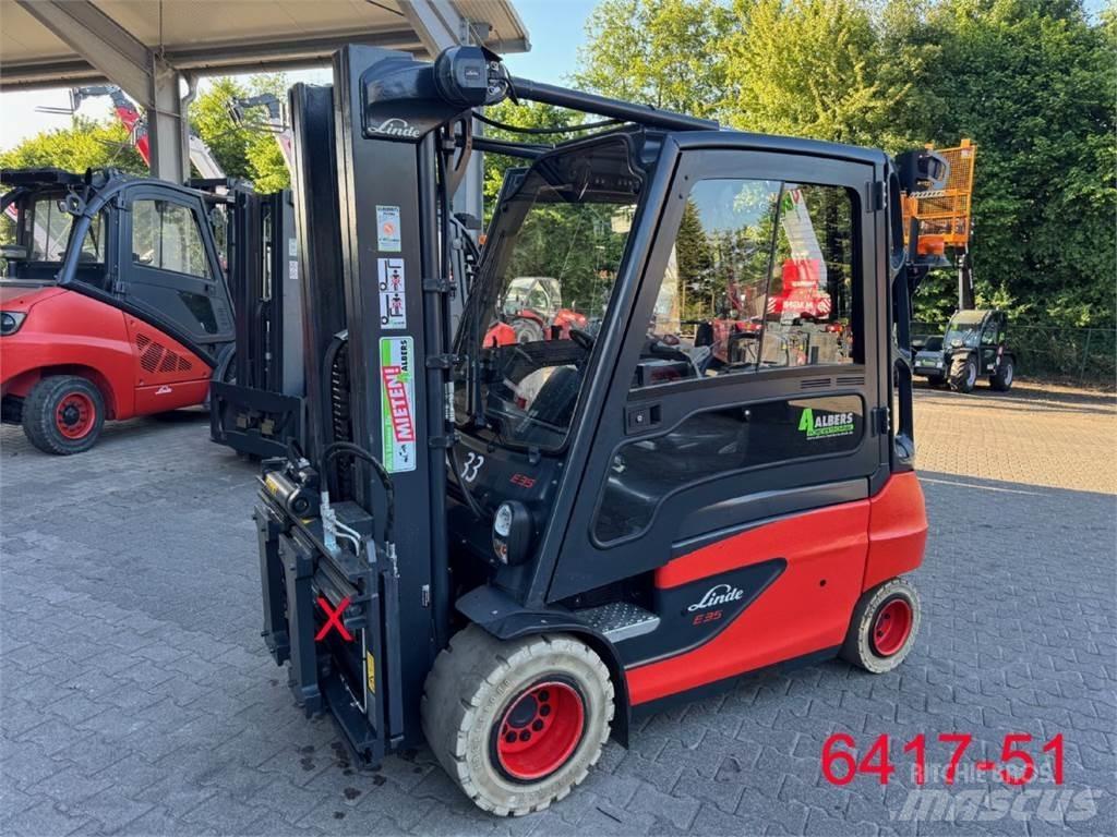 Linde E 35 L 01 Wózki elektryczne
