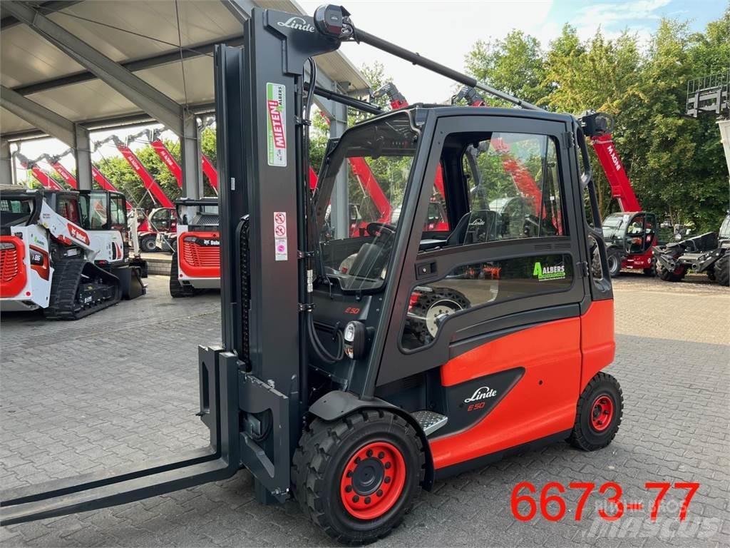 Linde E 50 HL Wózki elektryczne