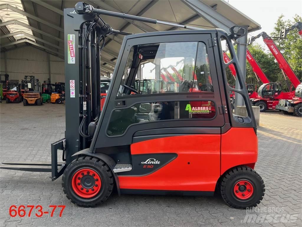 Linde E 50 HL Wózki elektryczne