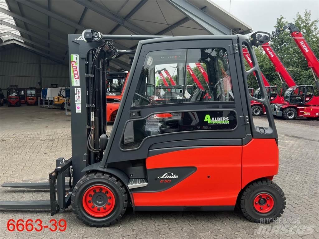 Linde E 50 HL 01 Wózki elektryczne