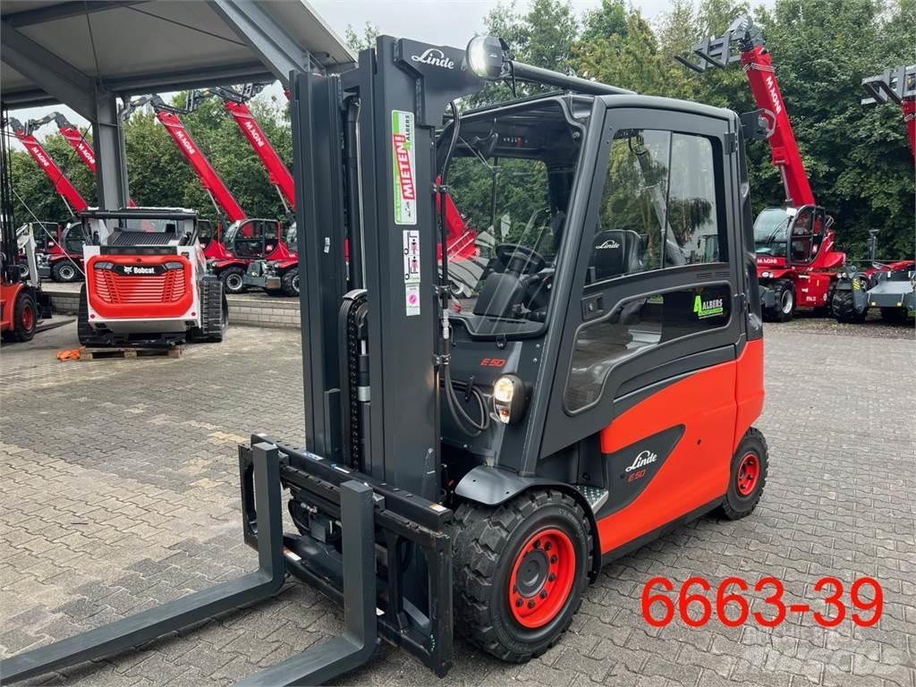 Linde E 50 HL 01 Wózki elektryczne