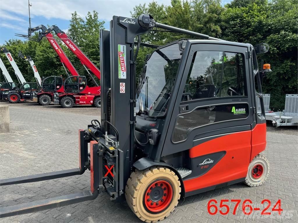 Linde E 50 HL 01 Wózki elektryczne