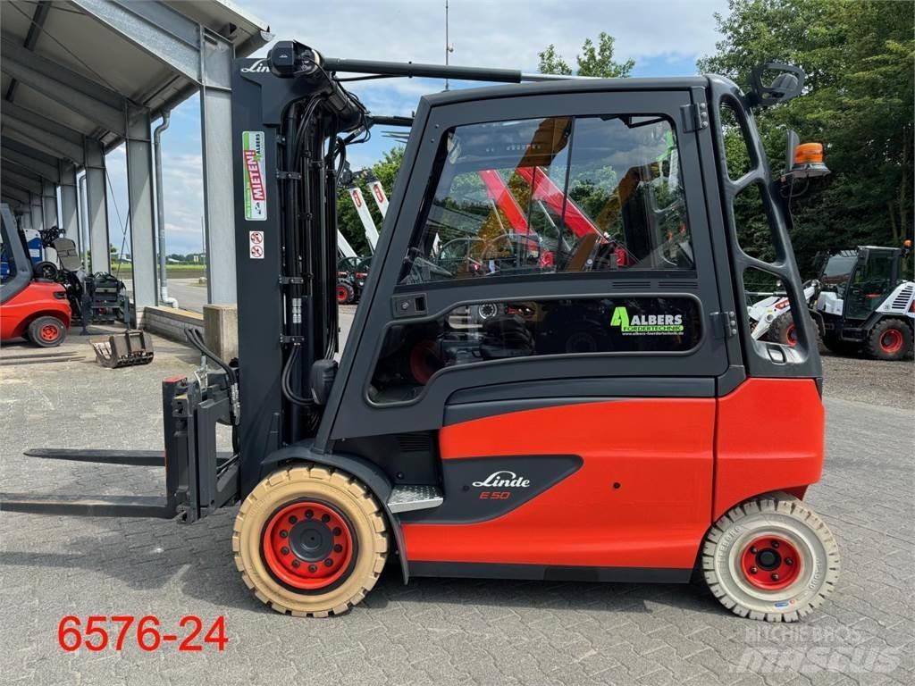 Linde E 50 HL 01 Wózki elektryczne