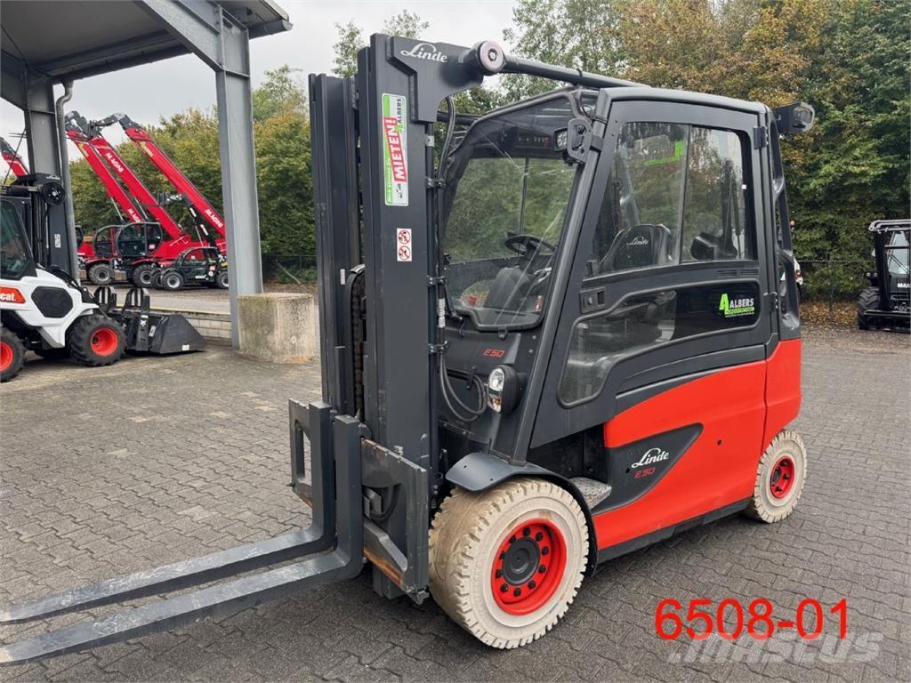 Linde E 50 HL 01 Wózki elektryczne