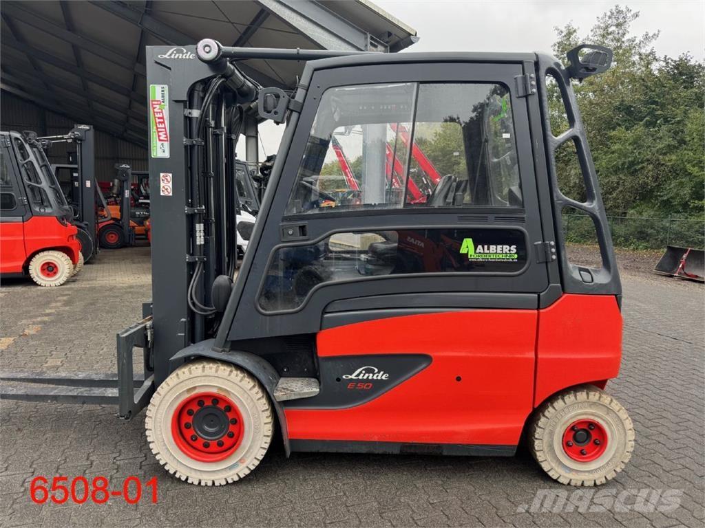 Linde E 50 HL 01 Wózki elektryczne