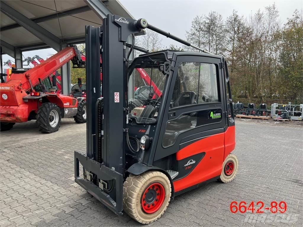 Linde E 50 HL 01 Wózki elektryczne