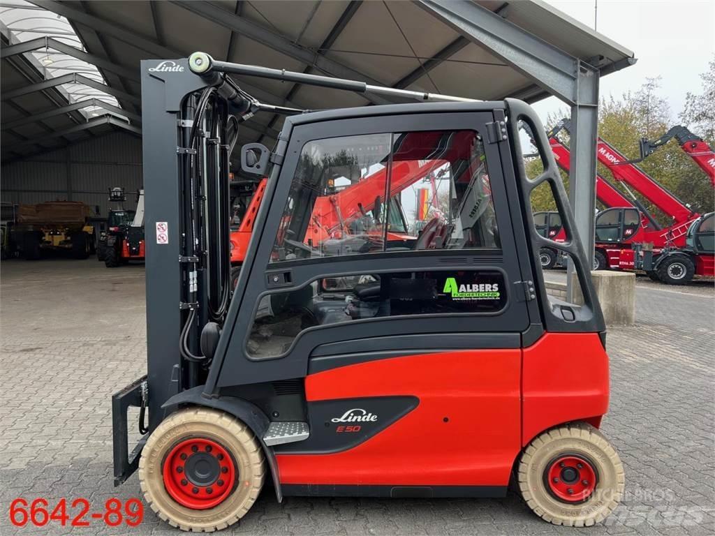 Linde E 50 HL 01 Wózki elektryczne