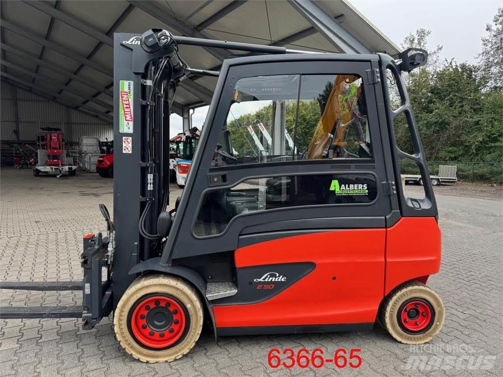 Linde E 50 HL - 01 / 600 Wózki elektryczne
