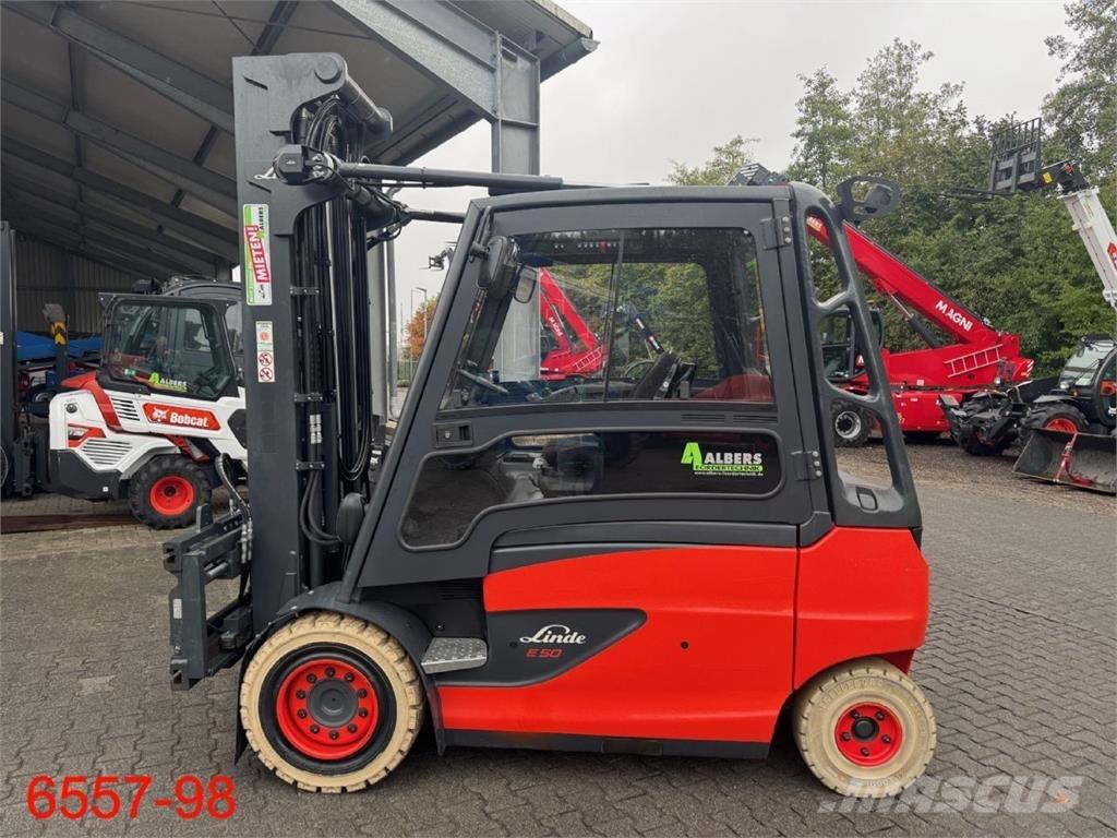 Linde E 50 HL 01 600 Wózki elektryczne