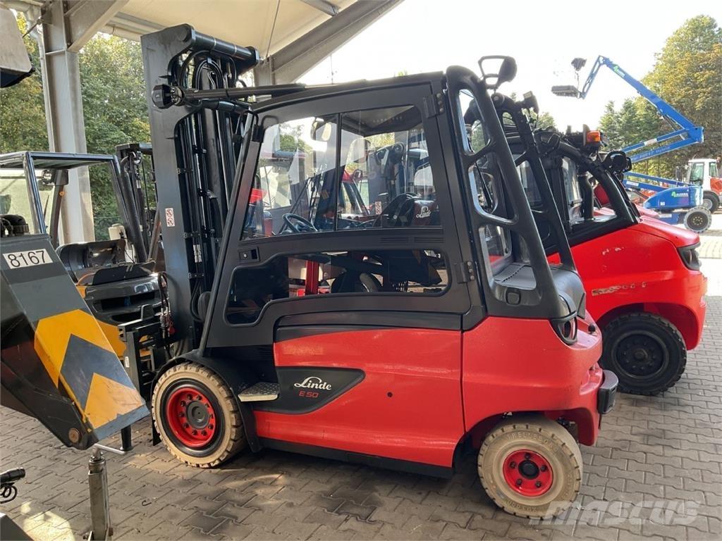 Linde E 50 HL 01 600 Wózki elektryczne