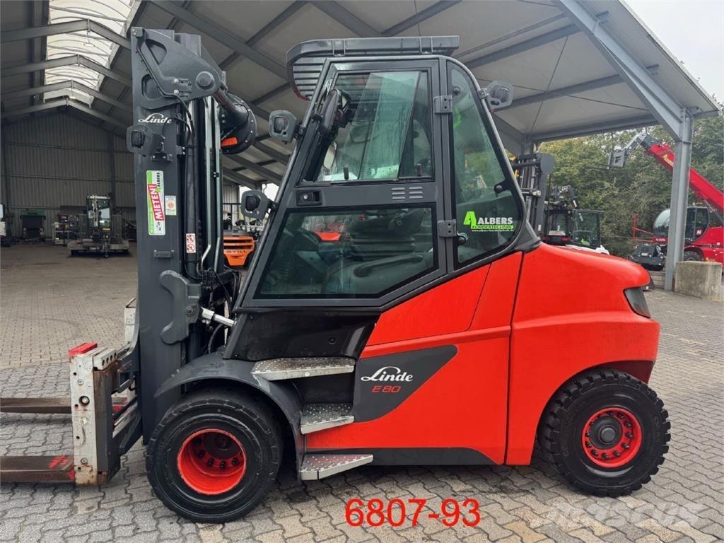Linde E 80-01 / 900 Wózki elektryczne