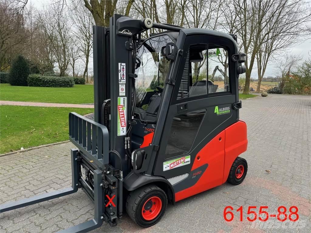 Linde H 20 T 01 Wózki LPG