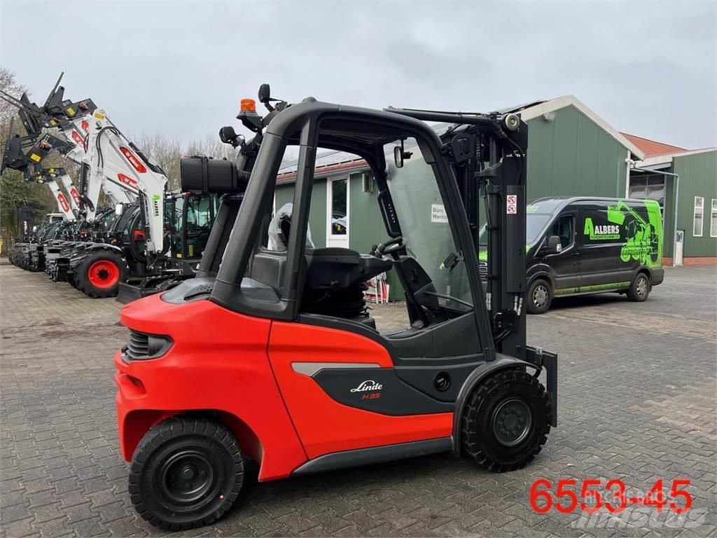 Linde H 35 D 01 Wózki Diesla
