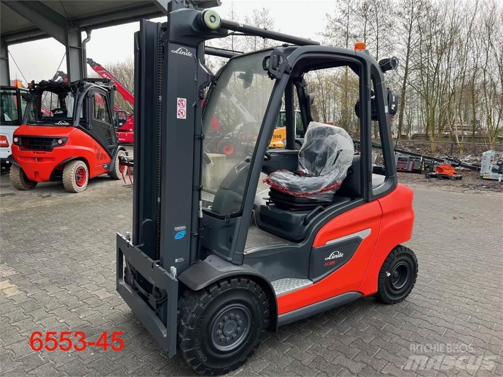 Linde H 35 D 01 Wózki Diesla