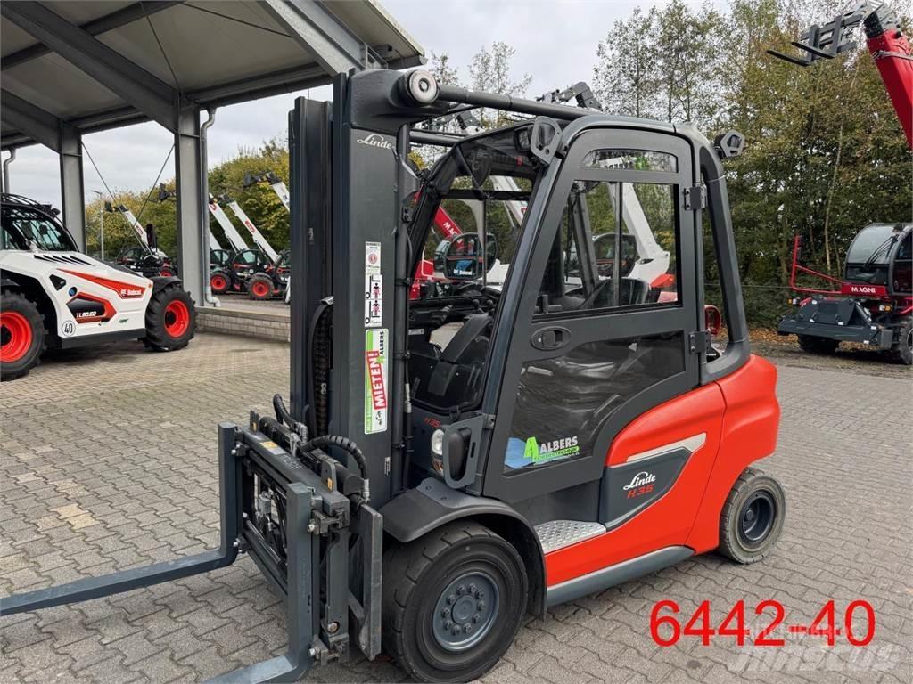Linde H 35 T 01 Wózki LPG