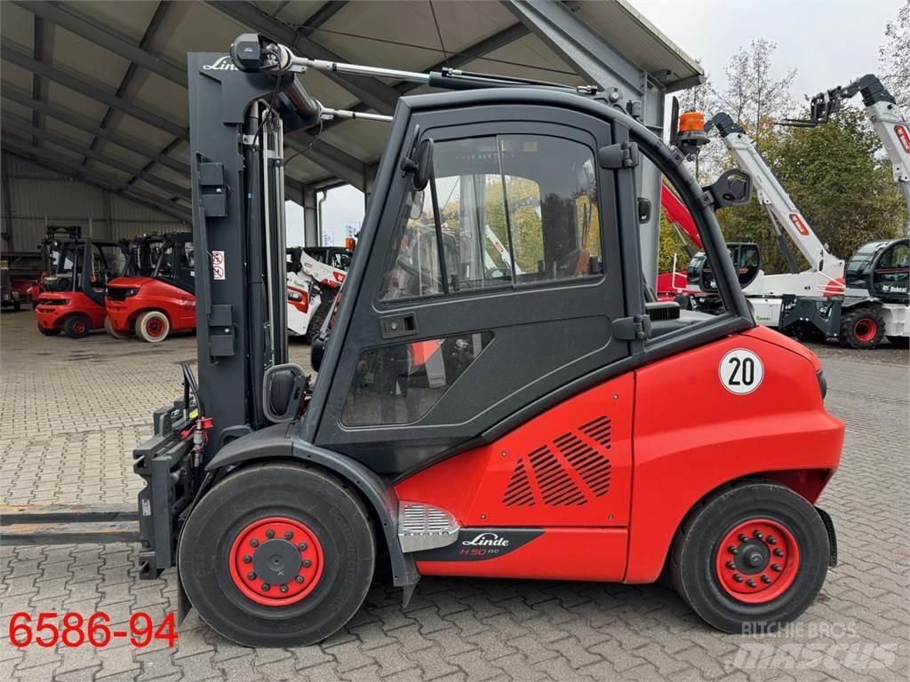 Linde H 50 D - 02 / 600 Wózki Diesla