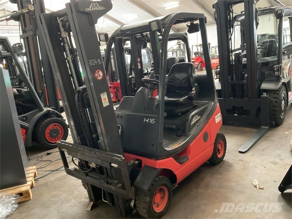Linde H16T-03 Wózki LPG