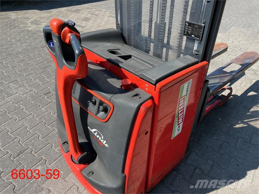 Linde L 16 i Wózki widłowe unoszące z dyszlem