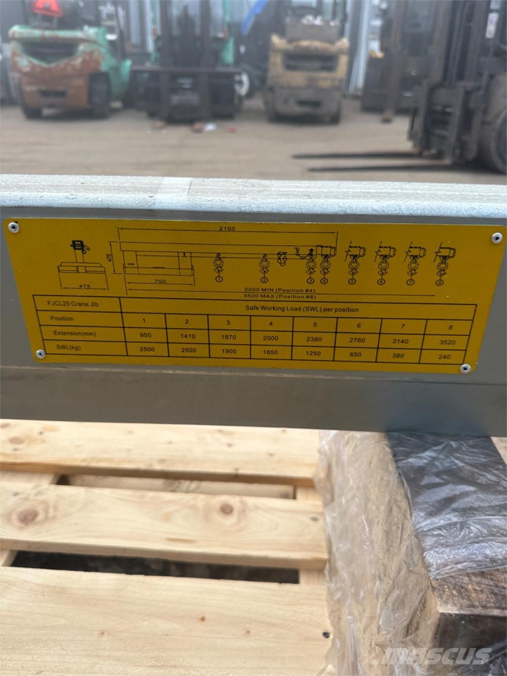  2500kg Osprzęt i komponenty - inne