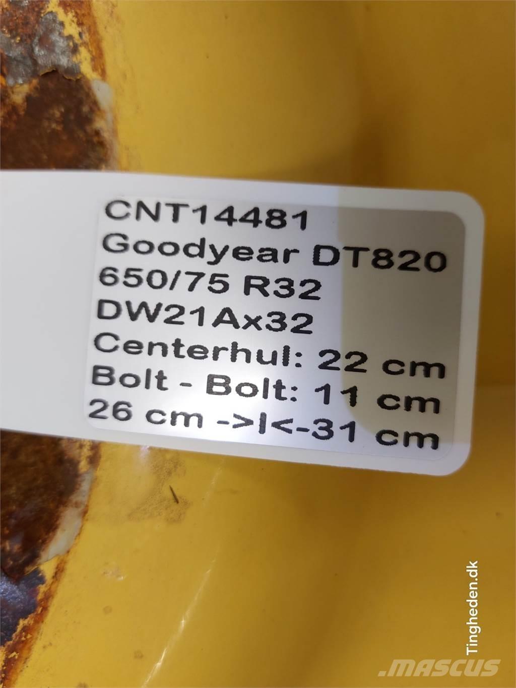  32 650/75 R32 Opony, koła i felgi
