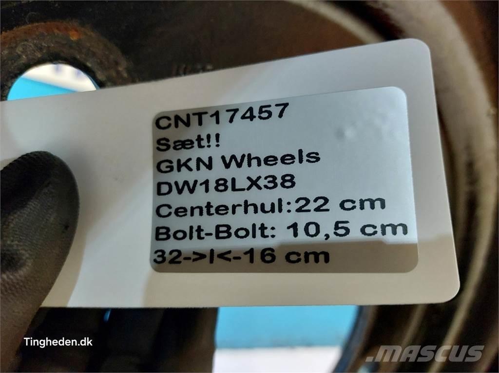  38 DW18Lx38 Sæt Opony, koła i felgi