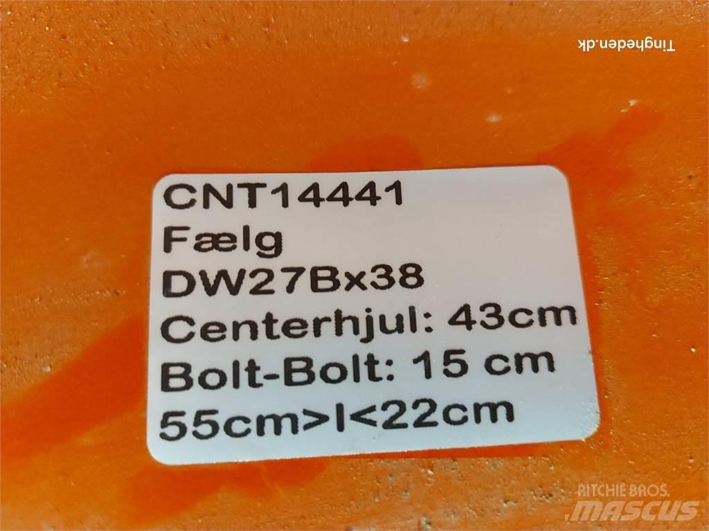  38 DW27Bx38 Opony, koła i felgi