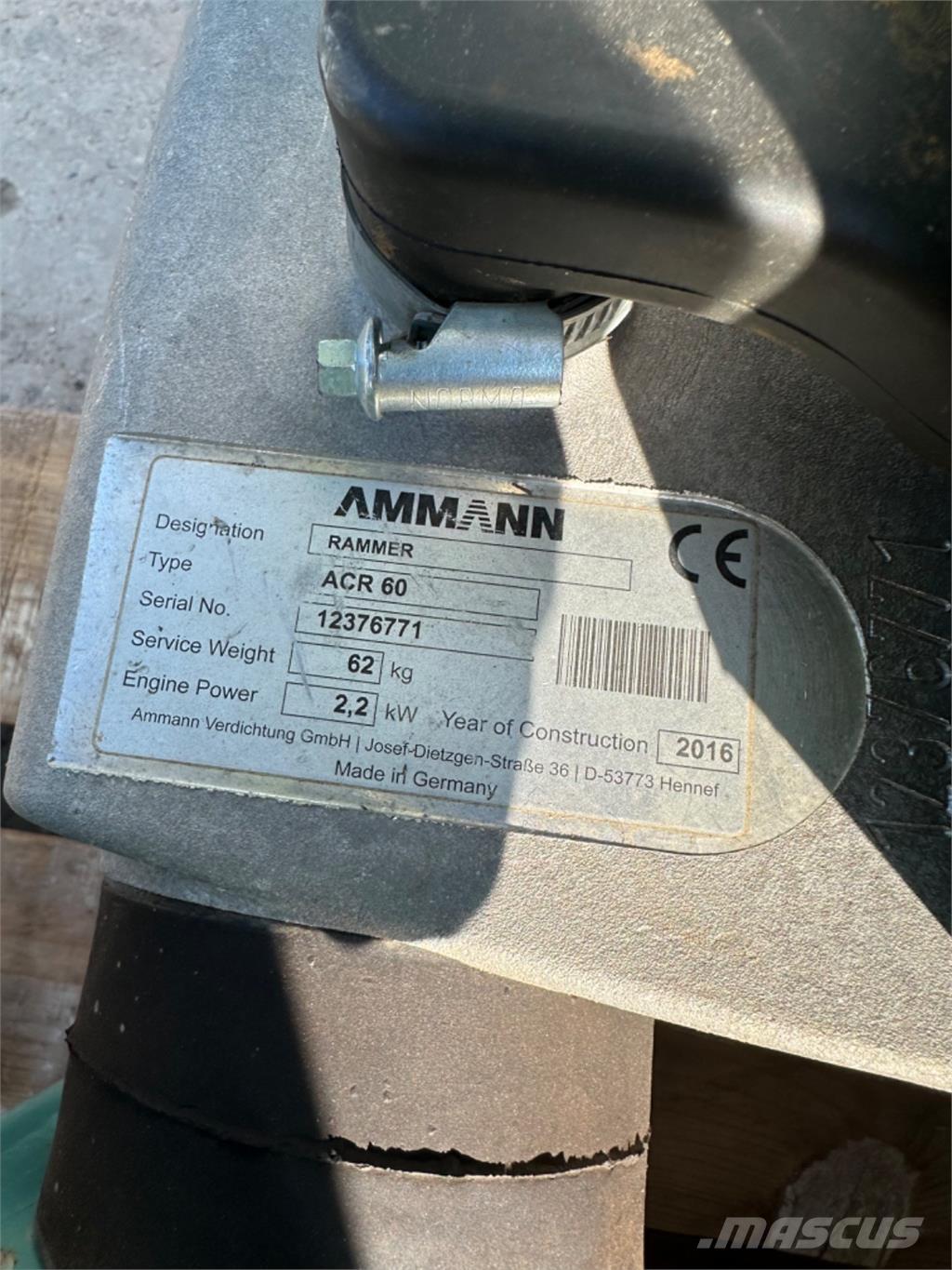 Ammann ACR60 Ubijaki