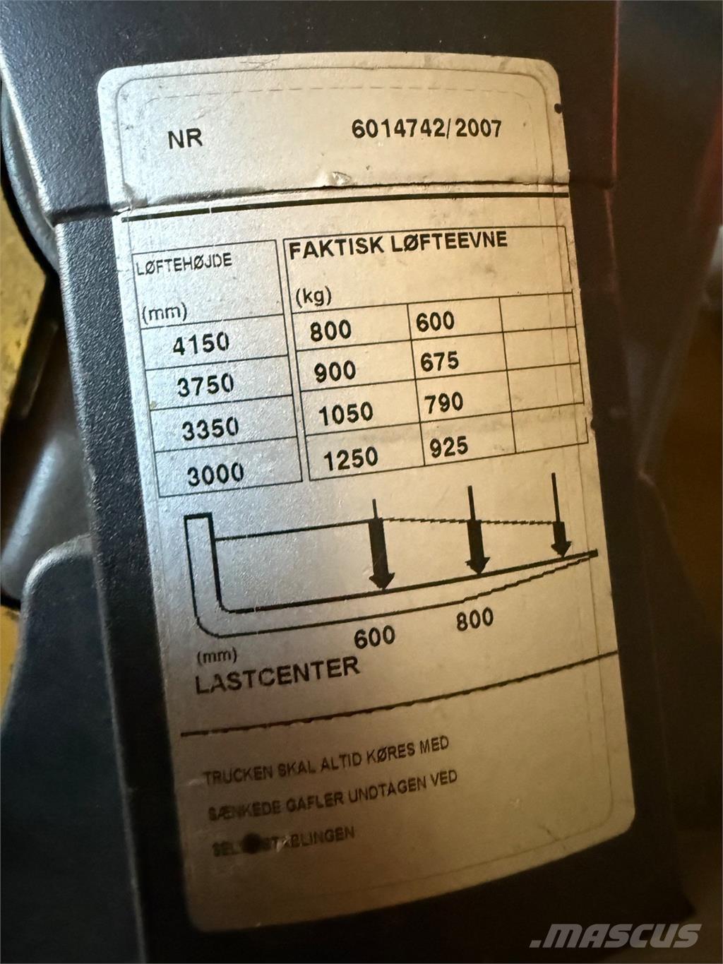 BT SPE125 Wózki paletowe ręczne.